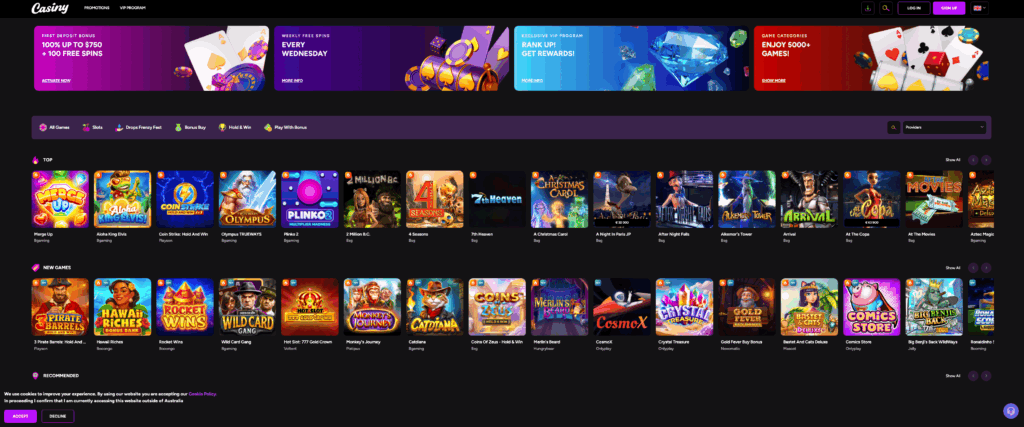 Comprehensive Analysis of Casiny Casino Review 0