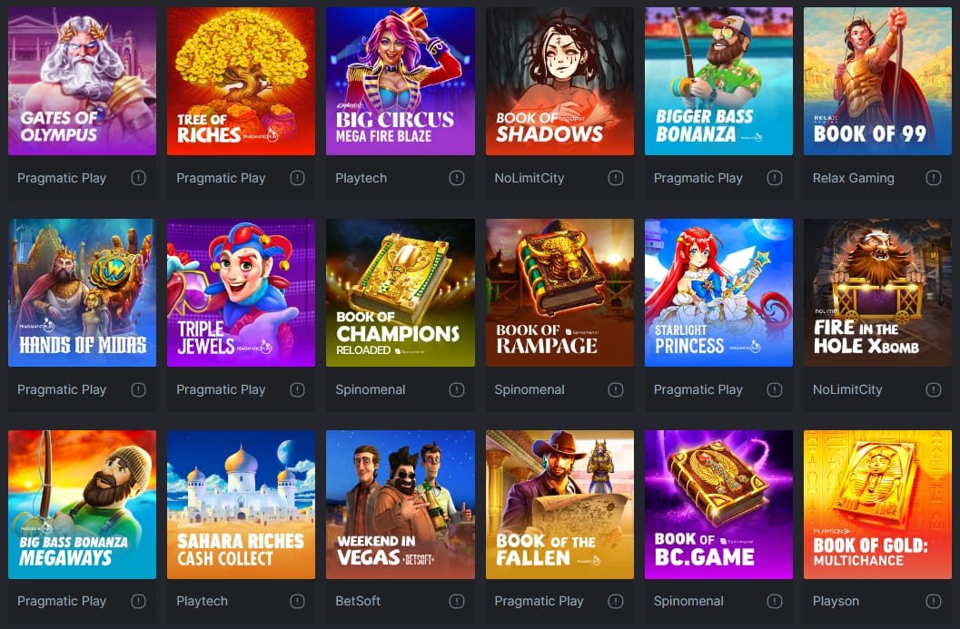 Explore the Exciting World of BC Hash Game Casino