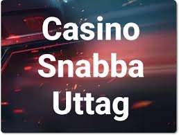 Casino med snabba uttag - Hitta de bästa alternativen